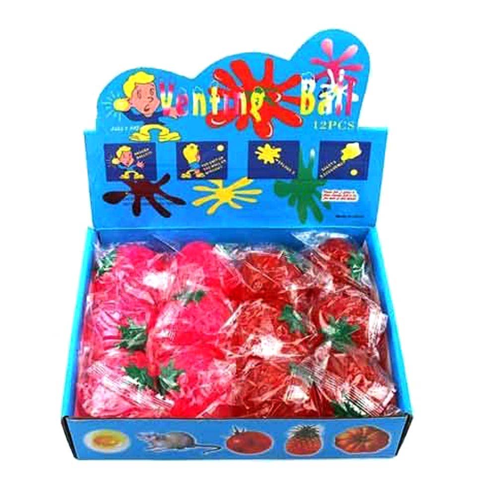 Ready to Ship: Strawberry Squeeze Squishy Stress Relief Toy