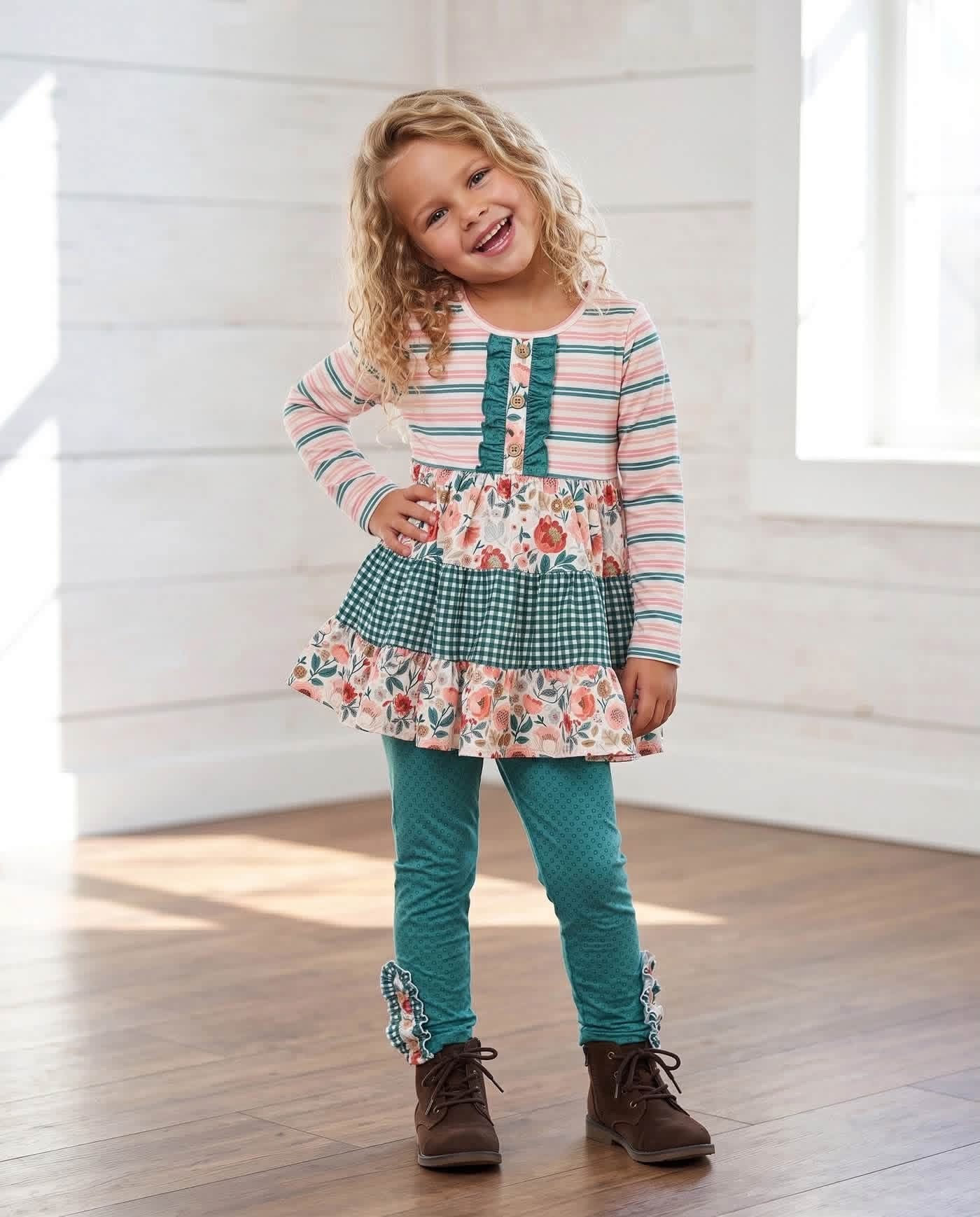 Pre-Order: Tiered Pant Set