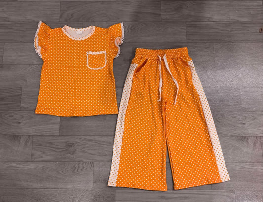 Pre-Order: Polka Dot Wide Leg & Tank Sets