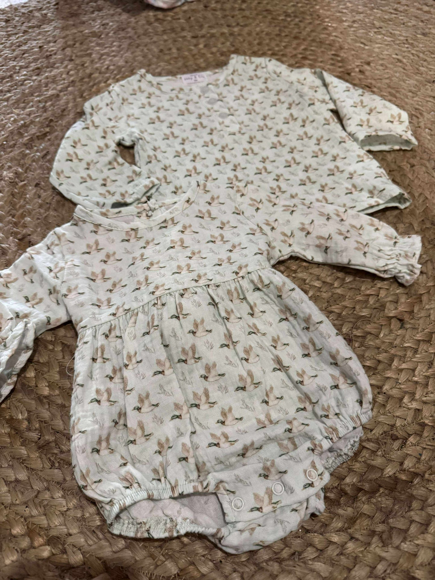 Ready to Ship: Duck Print Muslin
