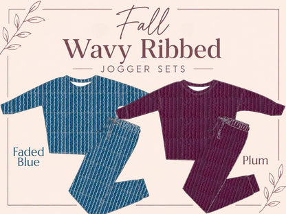 Pre-Order: Wavy Ribbed Biker Sets