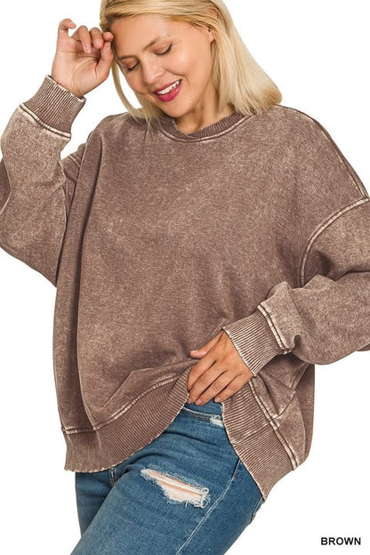 Pre-Order: Oversized Fleece Pullover