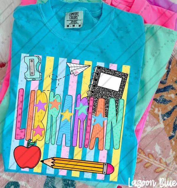 Pre-Order: Colorful Stripes School Tee