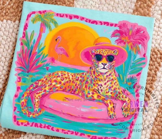 Pre-Order: Summer Leopard Tee
