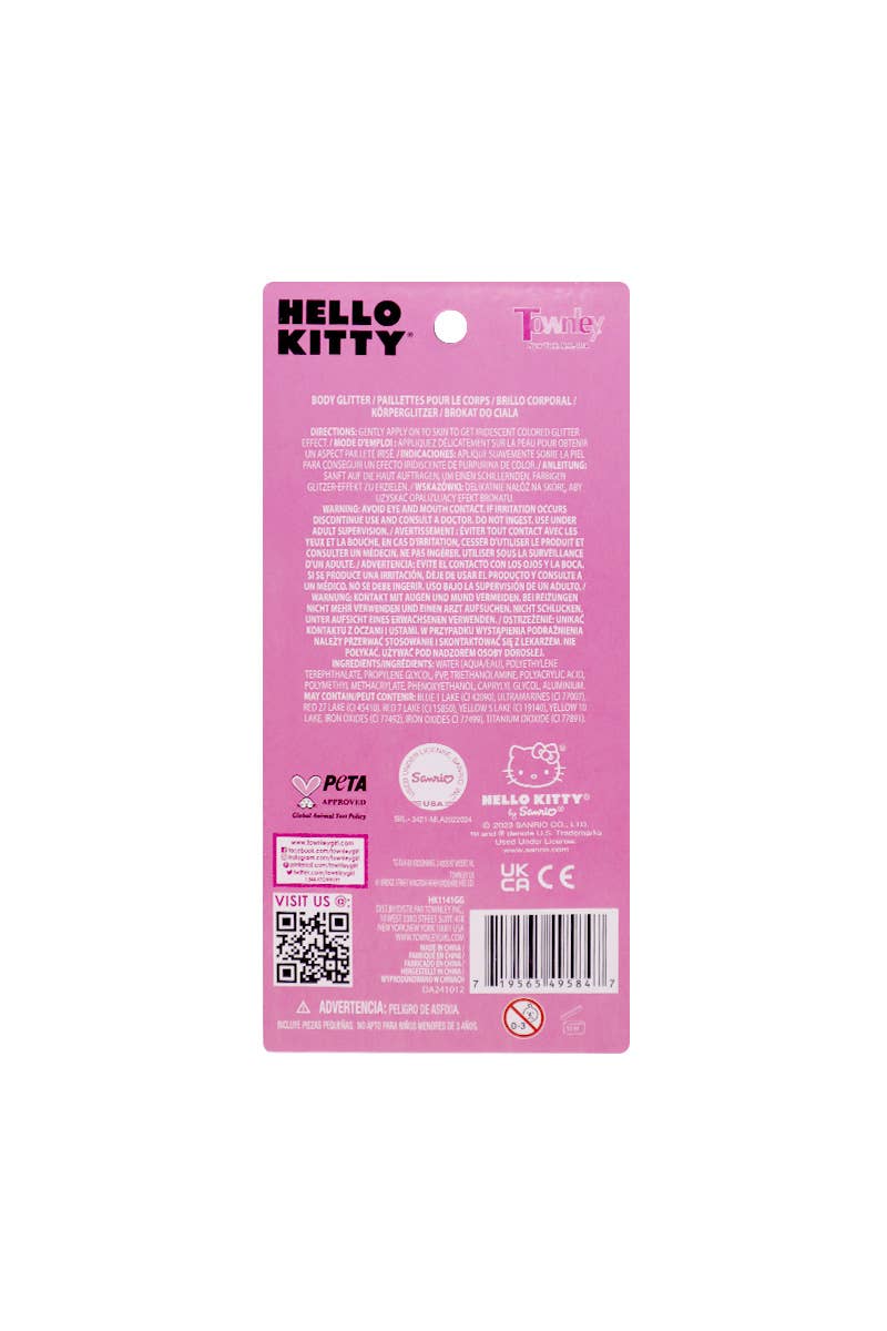 Hello Kitty 4pc Body Glitter {RTS}