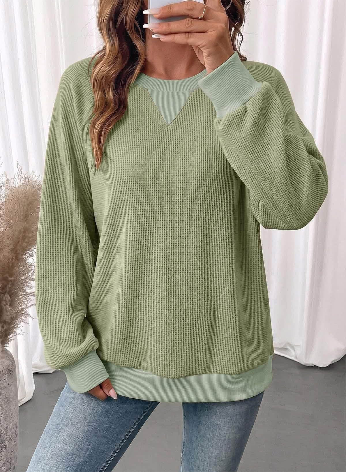 Pre-Order: Waffle Knit Top