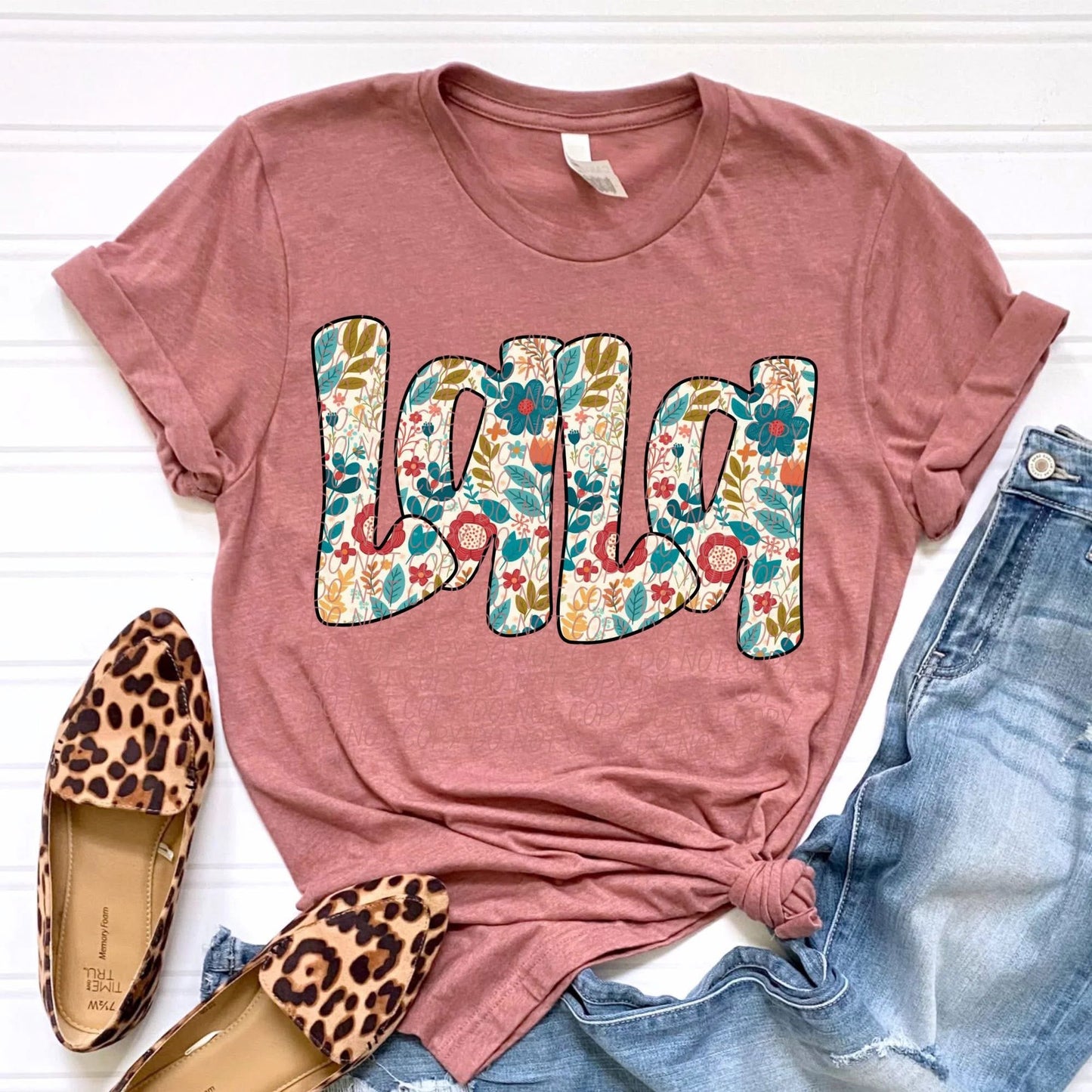 Pre-Order: Fall City Floral Tee or Crew