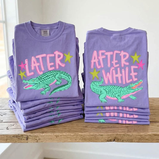 Pre-Order: See Ya Later Alligator Tee Kids