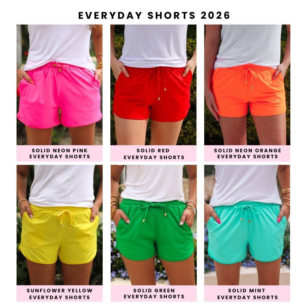 Pre-Order: Jess Lea Everyday Shorts and Basic Tees