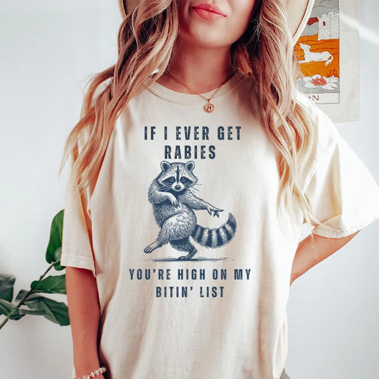 Pre-Order: If I Ever Get Rabies Tee or Crew
