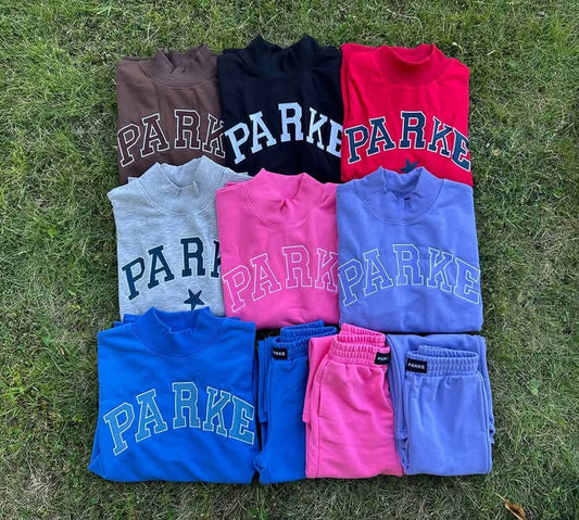 Pre-Order: Mom & Me DUPED PARKE Cotton Sweatshirt Set