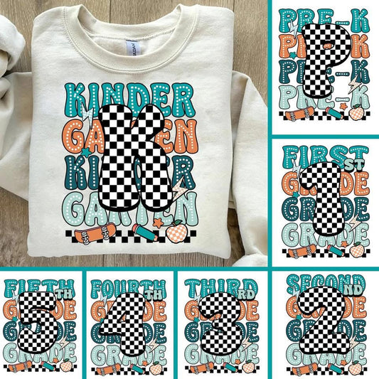 PRE-ORDER: Grade Level Tees For the Boys Check