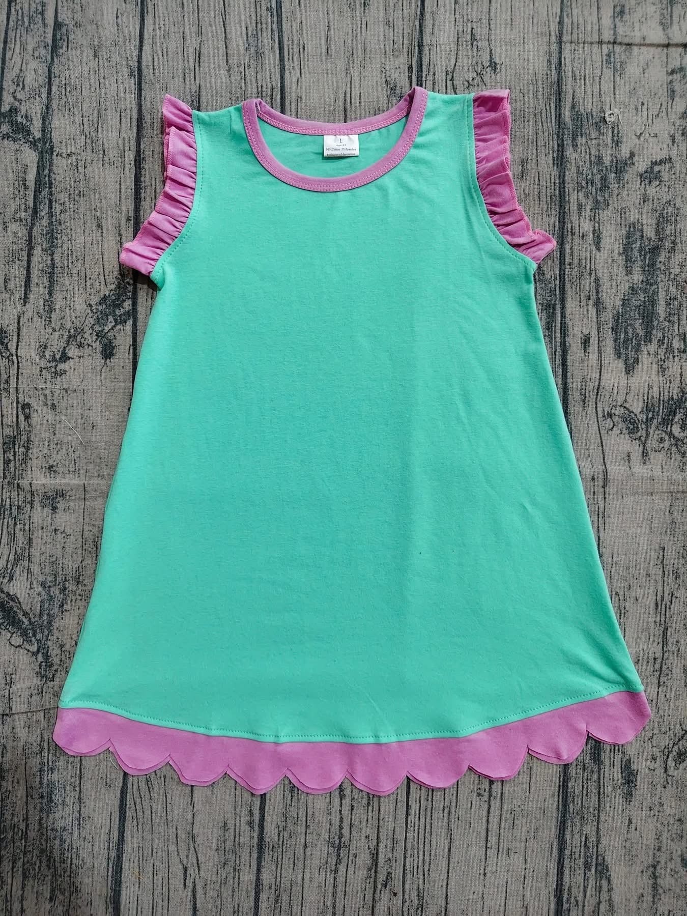 Pre-Order: Scalloped Yoga Dress - Salt Threads