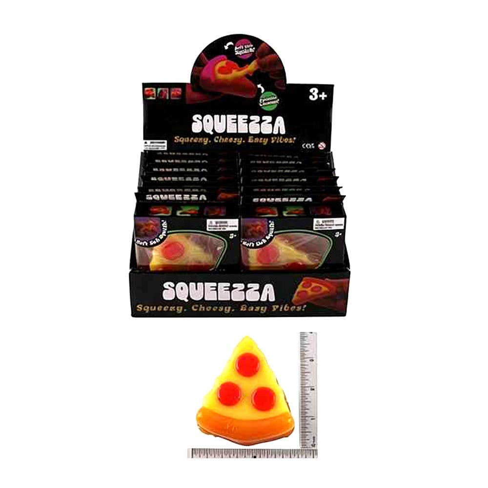 Incoming Pre-Order: Pizza Slice Squeeze Squishy Stress Relief Toy