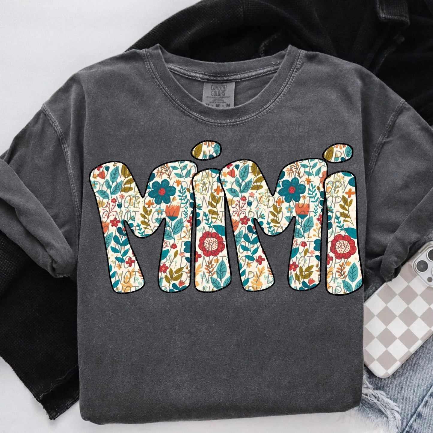 Pre-Order: Fall City Floral Tee or Crew