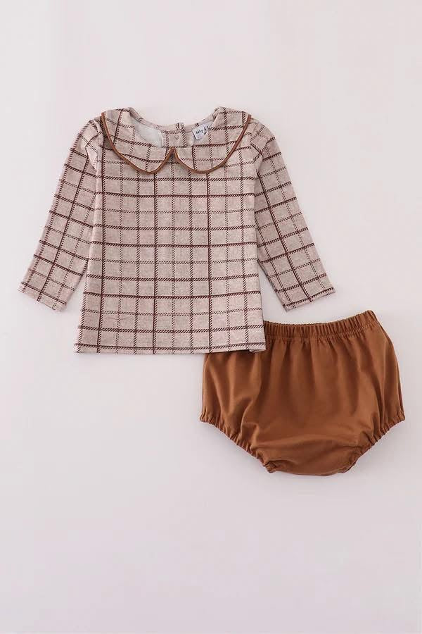 Ready to Ship: Brown Plaid Collection