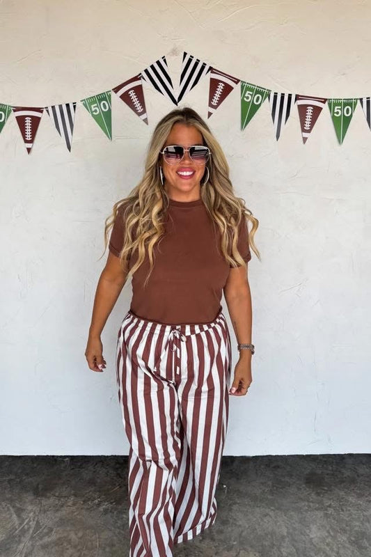 Pre-Order: Tailgate Stripe Boxer Pants