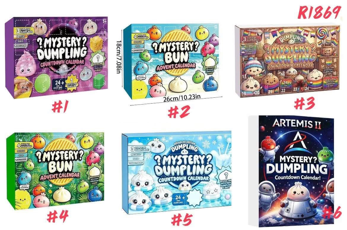 Pre-Order: Mystery Dumpling Calendar Box