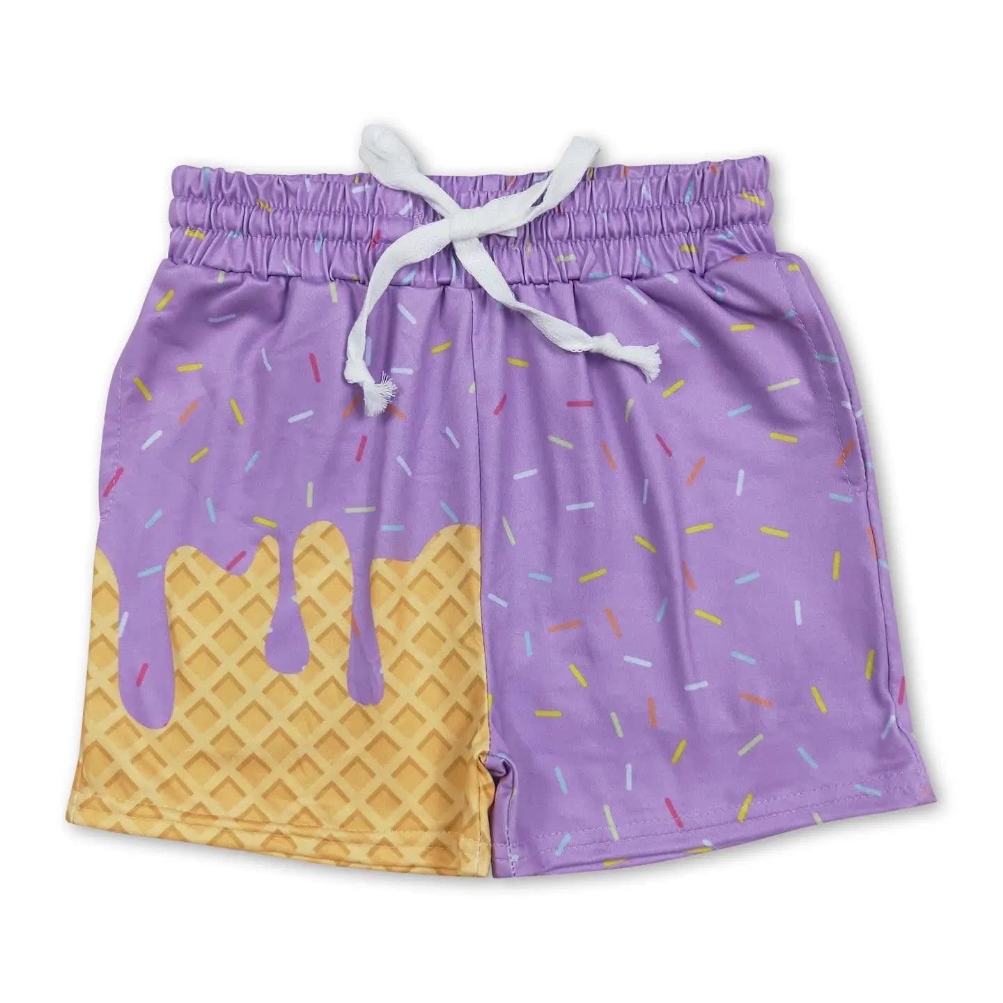 Pre-Order: Ice Cream Drip Shorts