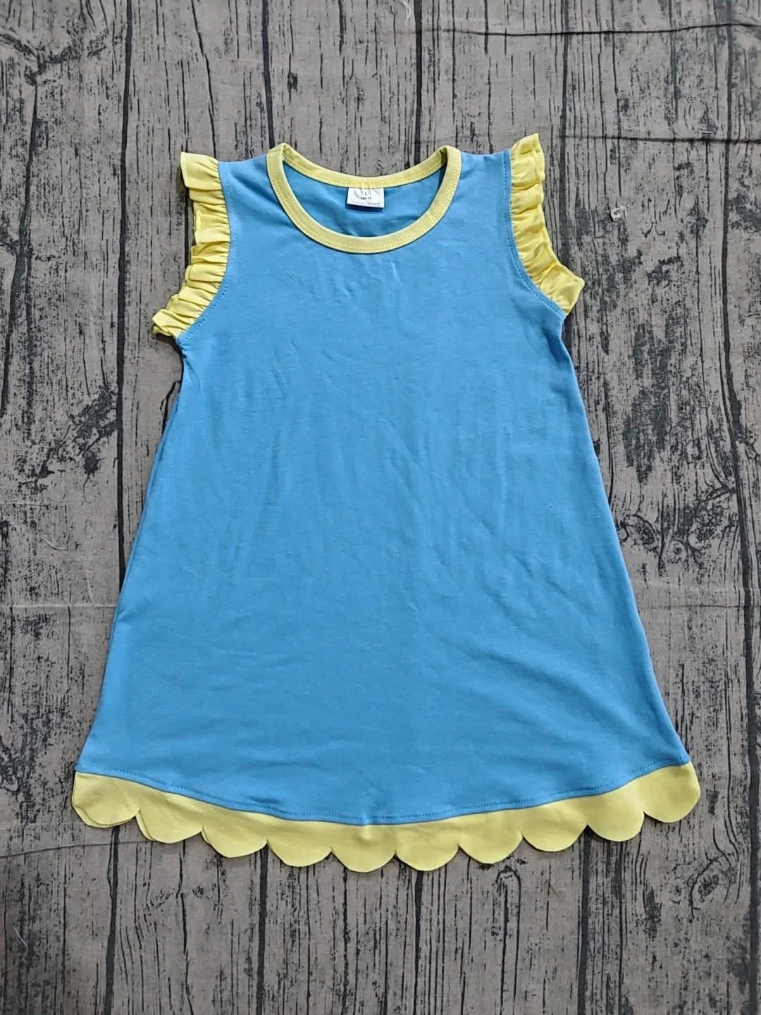 Pre-Order: Scalloped Yoga Dress - Salt Threads