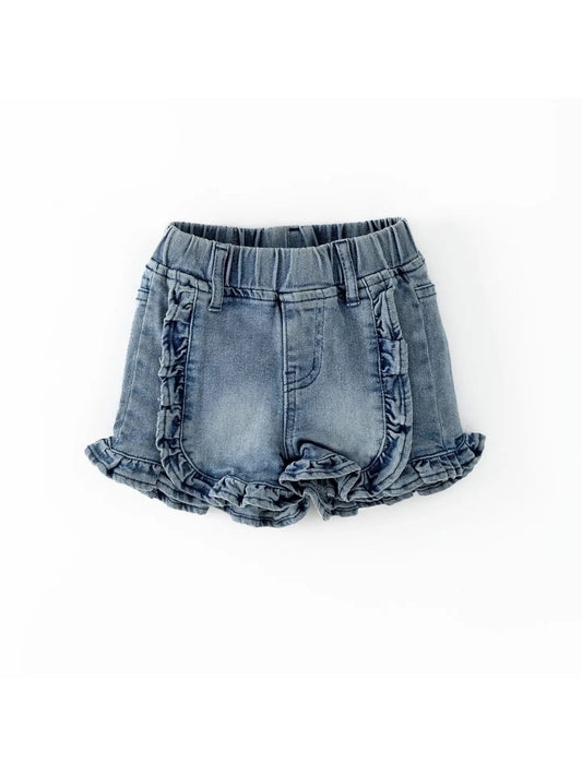 Pre-Order: Ruffle Denim