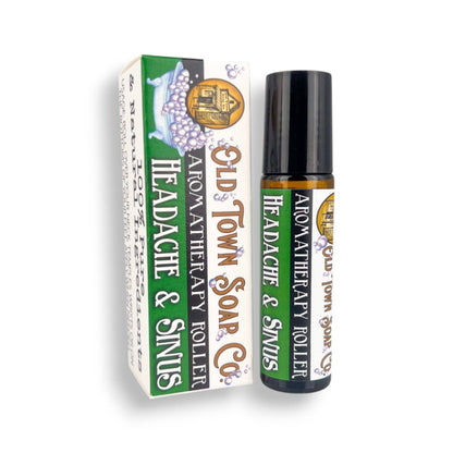Ready to Ship: Aromatherapy Rollers in our LOVED {Headache & Sinus}Shower Bomb Scent - Salt Threads