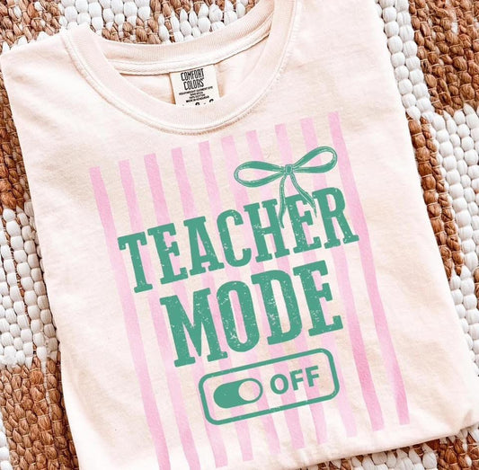 Pre-Order: Teacher Mode Tee