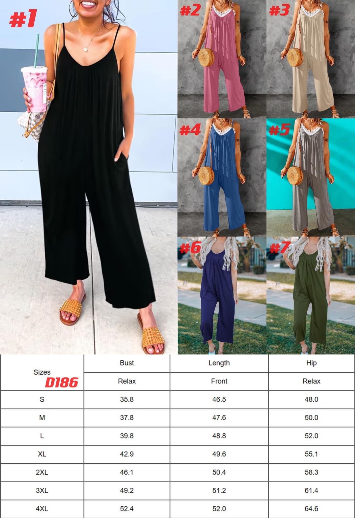 Wide Leg Jumpsuit {Ready to Ship}