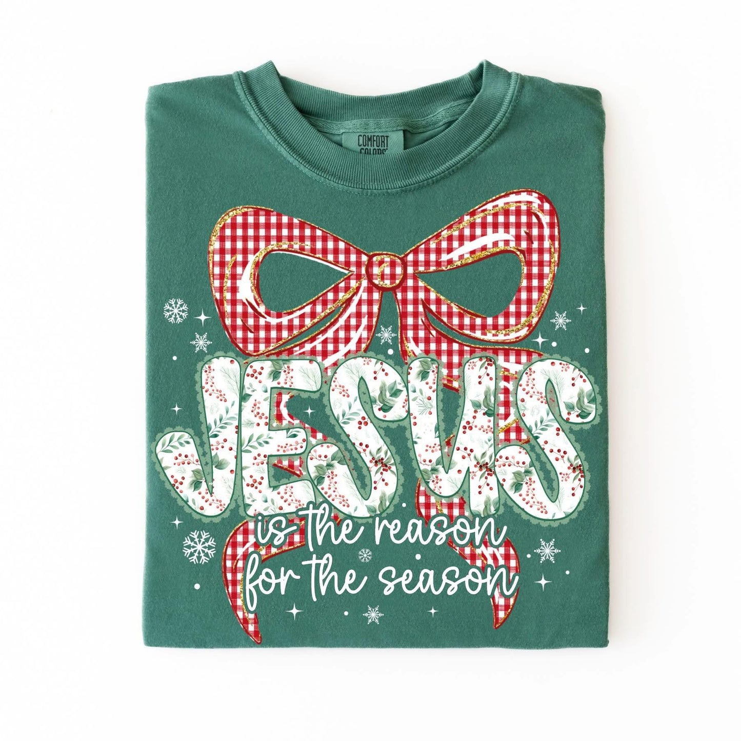 Ready to Ship: Jesus is the Reason for the Season Tee