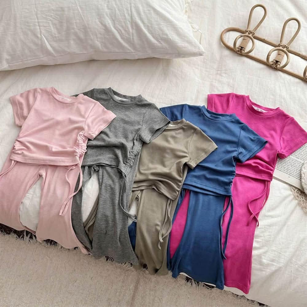 ⭐️ Girl's Drawstring-waist Tee and Bells Sets {PREORDER} ⭐️