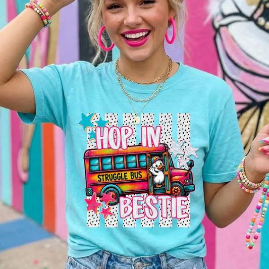 Pre-Order: Hop In Bestie Tee