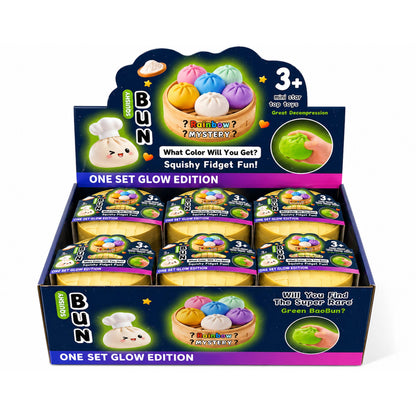 Ready to Ship: Glow-in-the-Dark Dumpling Squishy Mystery