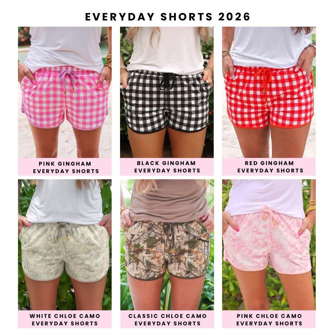Pre-Order: Jess Lea Everyday Shorts and Basic Tees