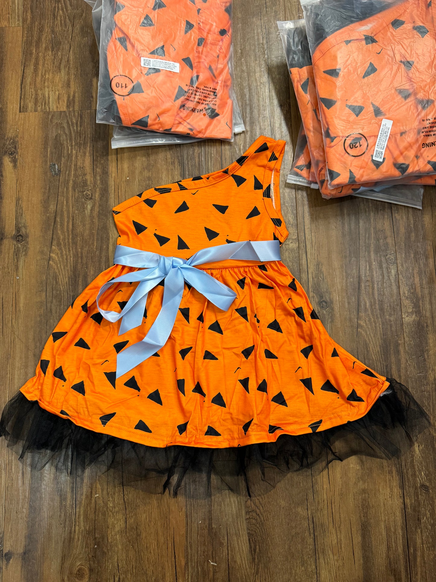 Black Top and Skirt Costume