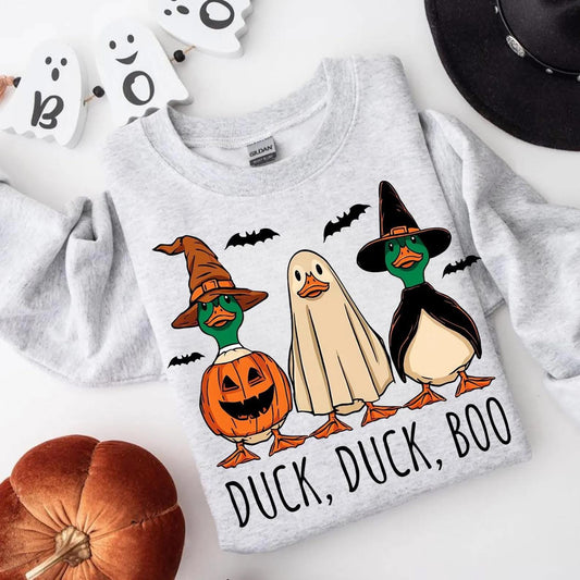 Pre-Order: Duck Duck Boo Tee or Crew