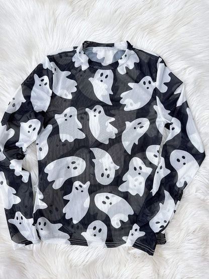 Pre-Order: Halloween Mesh Tops