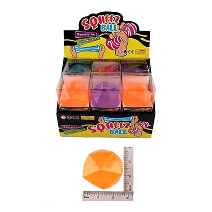 Incoming Ready to Ship: Geometric Polyhedron Squeeze Squishy Stress Relief Toy