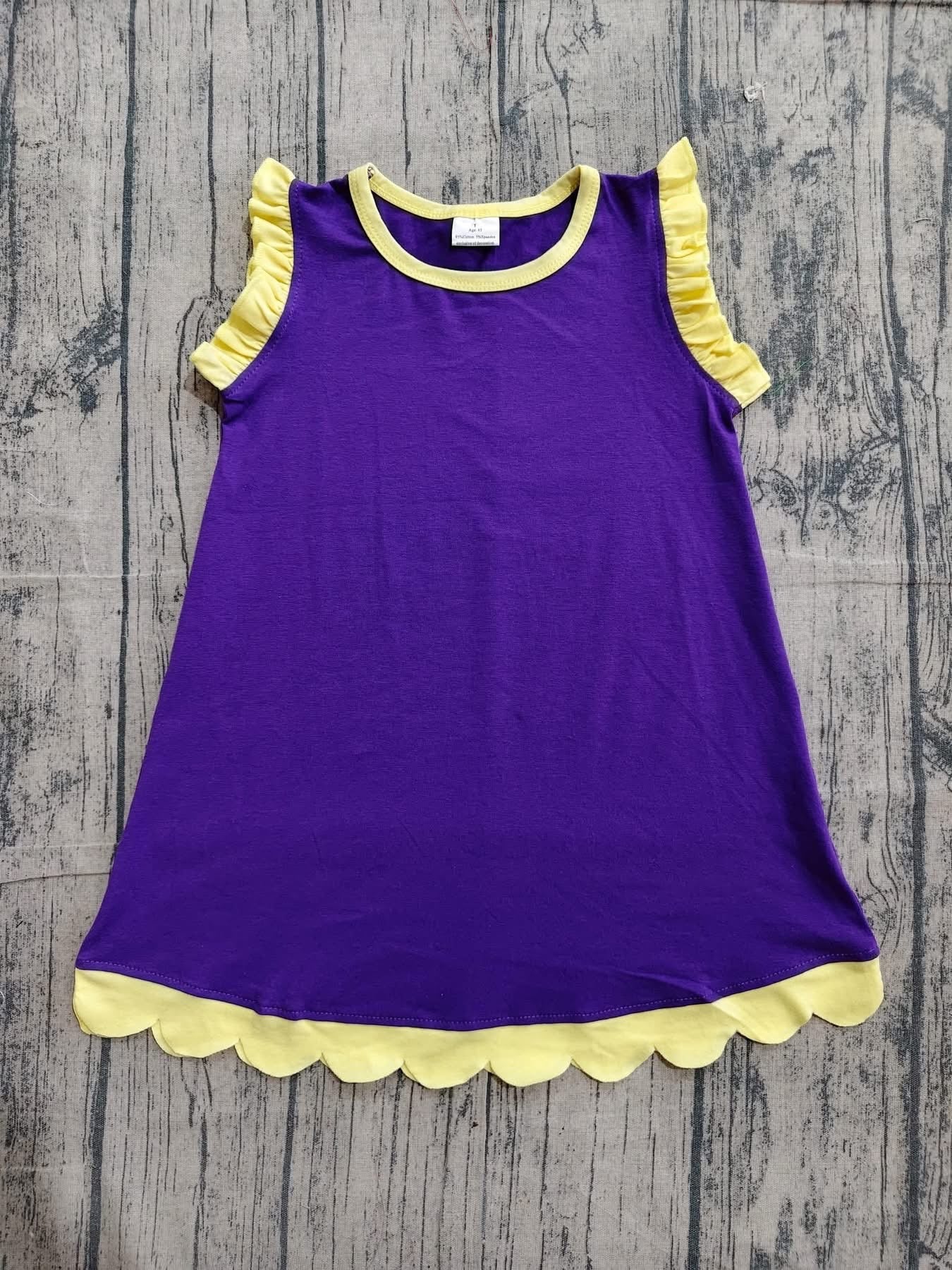 Pre-Order: Scalloped Yoga Dress - Salt Threads