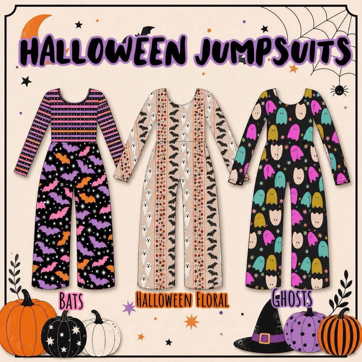 Pre-Order: Fall & Halloween Jumpsuits
