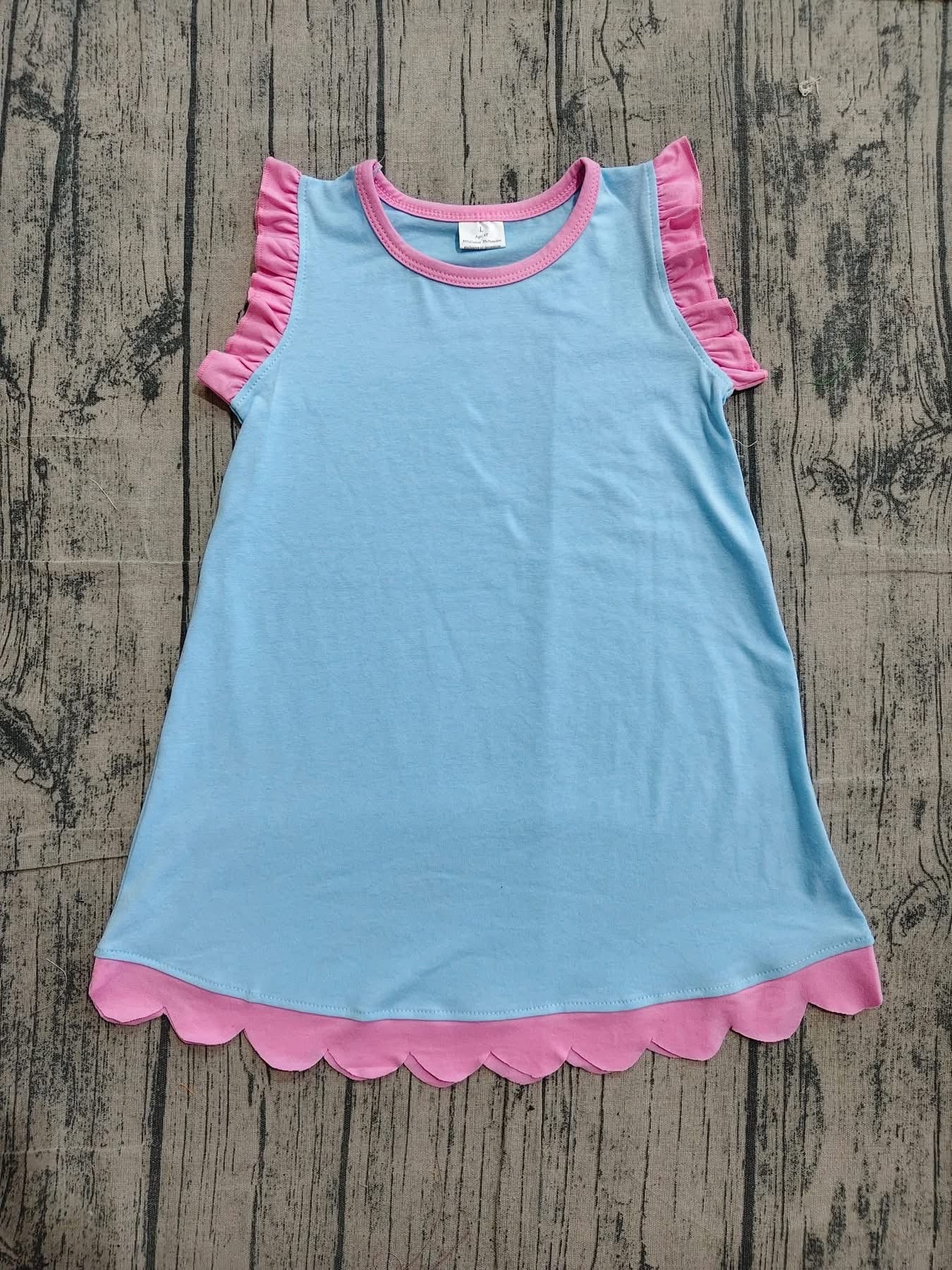 Pre-Order: Scalloped Yoga Dress - Salt Threads