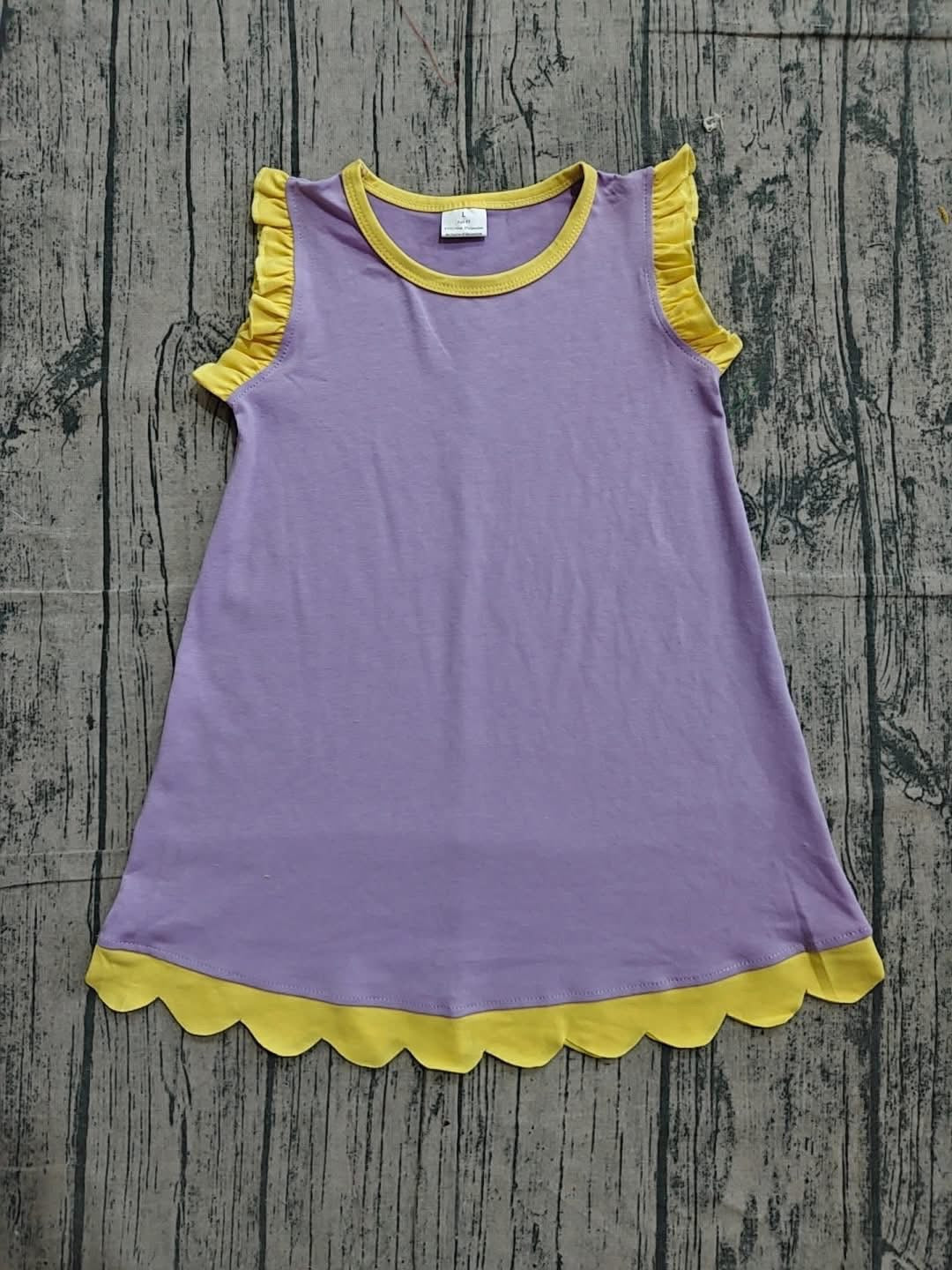 Pre-Order: Scalloped Yoga Dress - Salt Threads