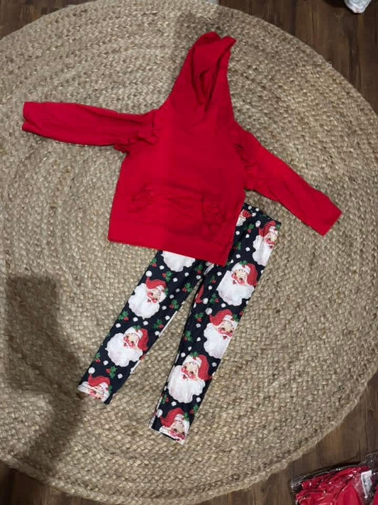 Ready to Ship: Santa Hoodie Set