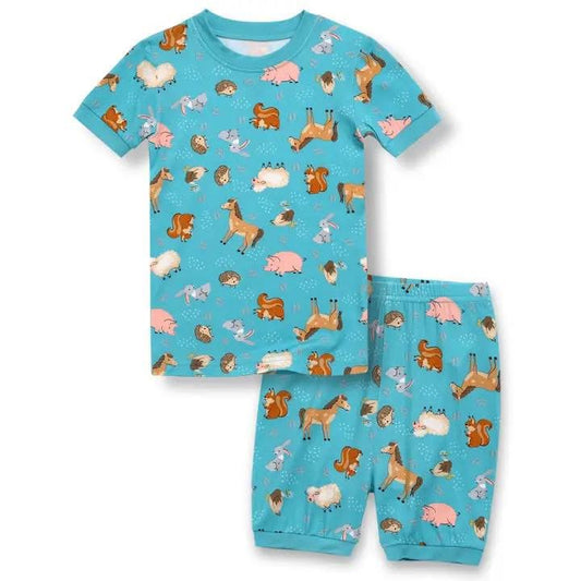 Pre-Order: Bamboo PJ Sets Farm Animal