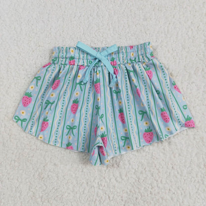 Pre-Order: Girls Butterfly Shorts Prints