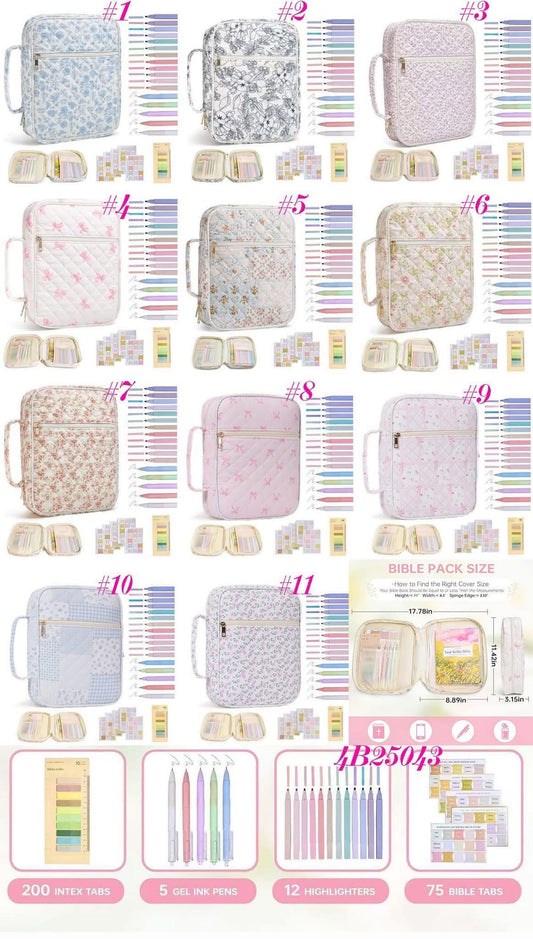 Pre-Order: Bible Cover Case Set Round 2