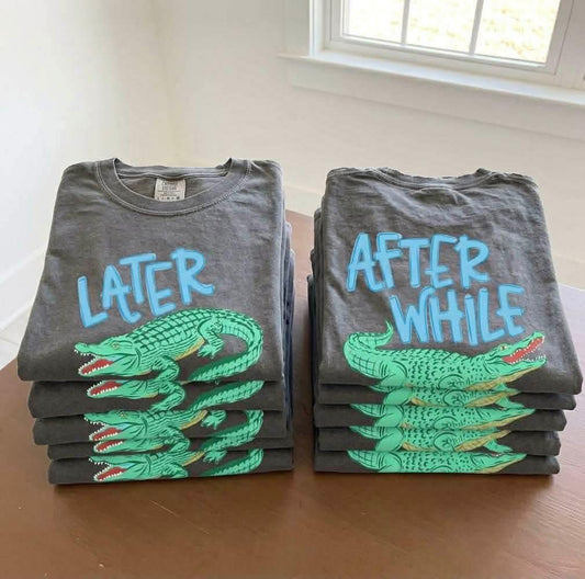 Pre-Order: See Ya Later Alligator Tee Kids