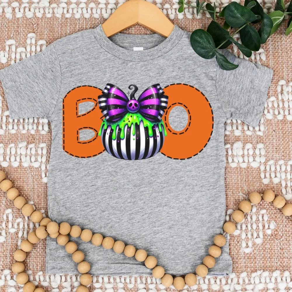 Pre-Order: Boo Pumpkin Tee or Crew