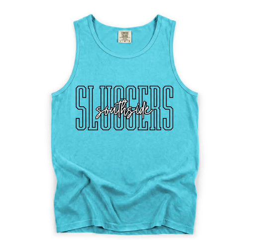 Pre-Order: School Spirit Mascot Tank Southside Sluggers on Lagoon