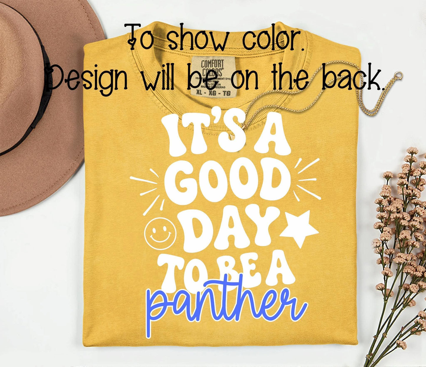 Pre-Order: It’s a Good Day to be a Panther on yellow