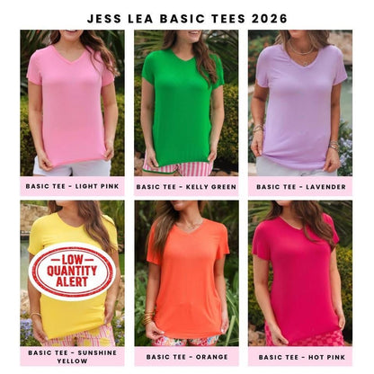 Pre-Order: Jess Lea Everyday Shorts and Basic Tees